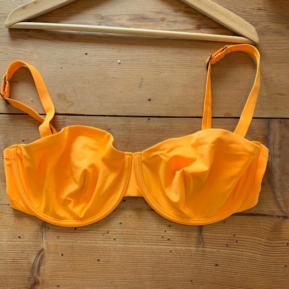 Orange Swim Top - Nectarine - CUUP The Balconette - Picture 3 of 7